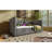 Upholstered Twin Size Daybed, Hydraulic Storage Twin Bed Frame With USB & Type-C Charging, Bed Frame With Wooden Slats And Tufted Sofa Back, Gray, Velvet (Without Mattress)-221131359
