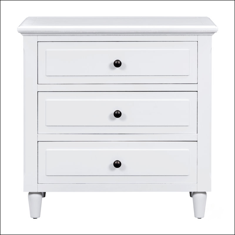 Table de nuit, Blanc