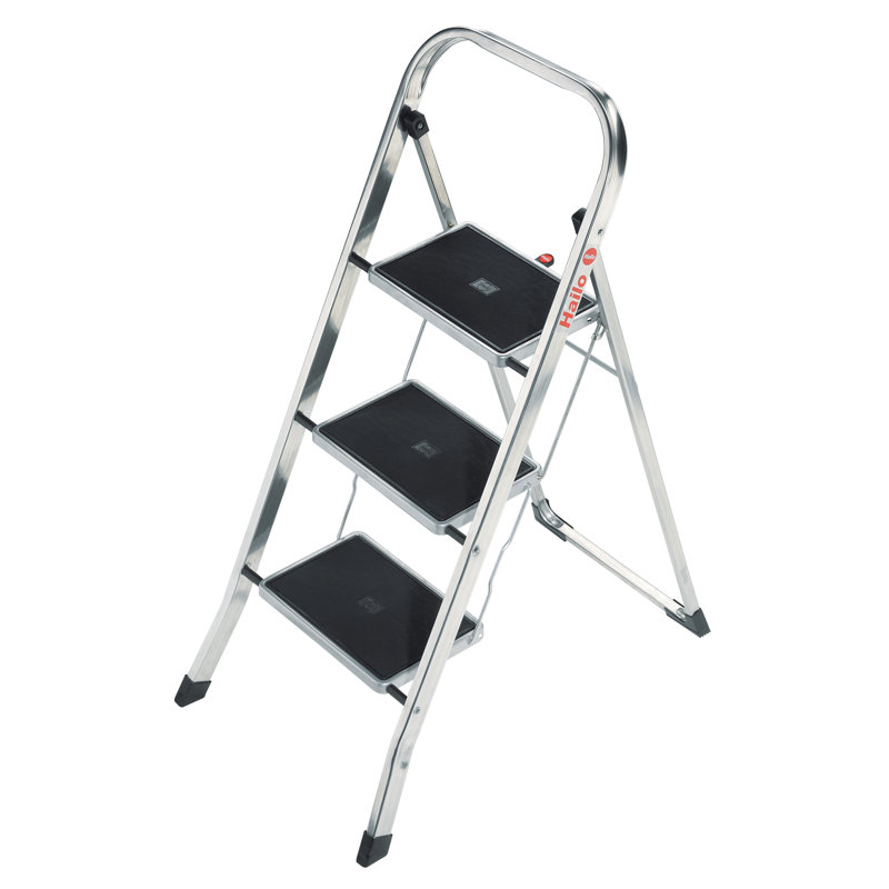 3 - Step Aluminum Lightweight Folding Step Stool