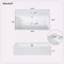 Foluke 21.6'' Single Bathroom Vanity with Ceramic Top
