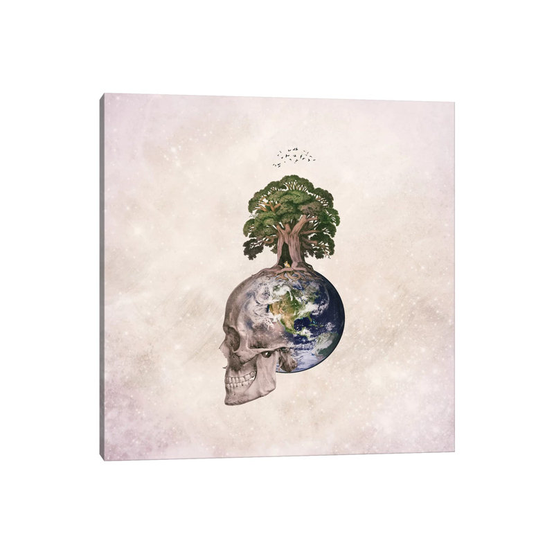 Lost In Space by Paula Belle Flores - Wrapped Canvas Gallery-Wrapped Canvas Giclée, 30.48cm H x 30.48cm W