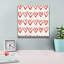 Toile épique «Xoxo 1 A» par Anne Tavoletti, graffiti épique, 12 po x 12 po-547252349
