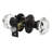 Crystal Door Knobs Keyless Lock with Round Rosette-126322832-52011725