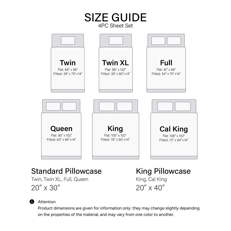 Swift Home Ultra-Soft 4-Piece Sheet Set - Essential 1800 Series Microfiber - Fits Mattress up to 14" Thick - Peach Fuzz, Durable, Easy Care