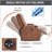 PU Infinite Position Power Lift Recliner Chair For Elderly, Heavy Duty With 8-Point Vibration Massage, Lumbar Heating, USB Port, And Cup Holders-18786372
