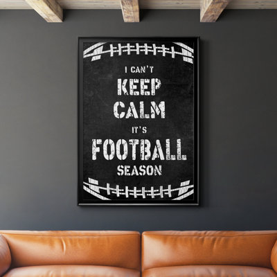 «Don't Keep Calm», art textuel sur toile