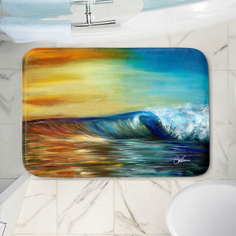 Non-Slip Bath Mat, 24" W x 17" L x 1" H