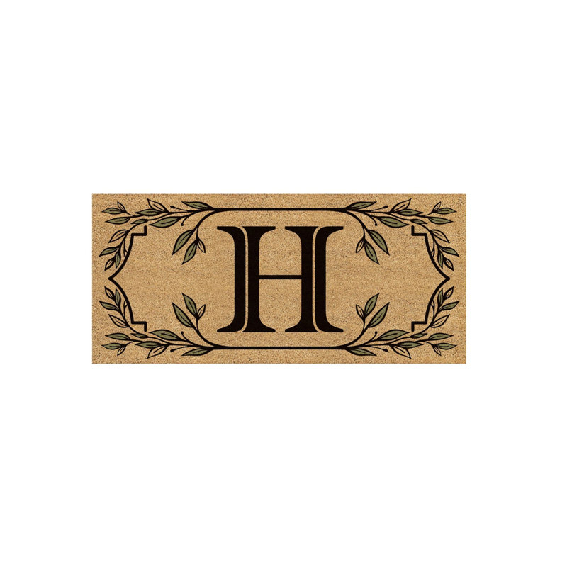 Non-Slip Outdoor Doormat, H