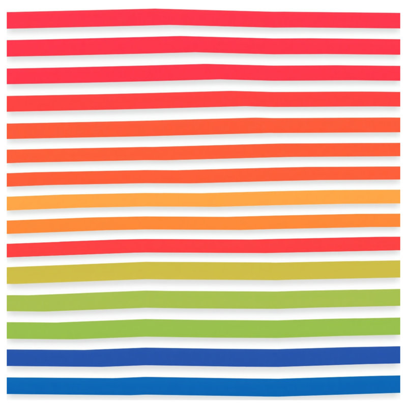 Tapis de bain Rainbow, L 34 po x L 21 po