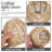 2pcs Imitation Rattan Ceiling Light Covers Pendant Shades For Chandeliers,tearoom, Living Room,light Brown