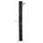 Solar Powered Temperature Controlled PVC Freestanding Outdoor Shower with Detachable Shower Head and Footwash Spout