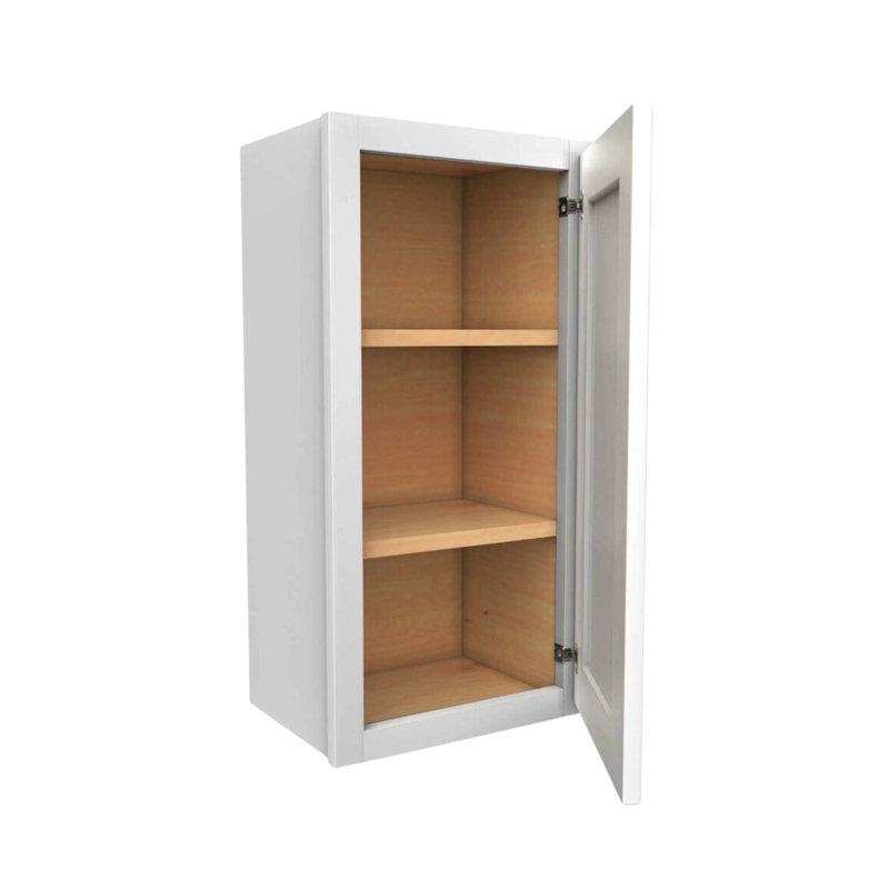 Armoire murale W0936, Blanc quartiers chics, 36", 12"