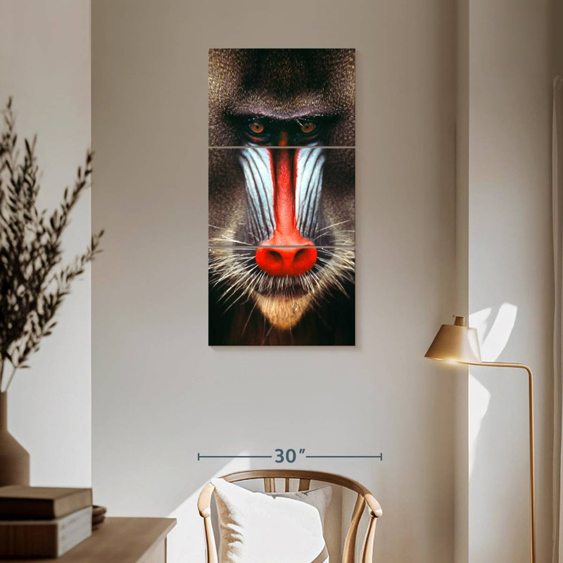 Monkey Head, 62" H x 30" W