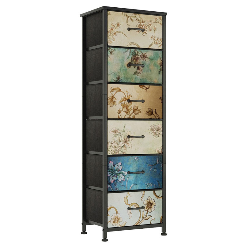 Jocquis 40 cm W Chest of 6 Drawers