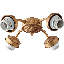 Ventilateur de plafond 4 lumières-16518495-16518512