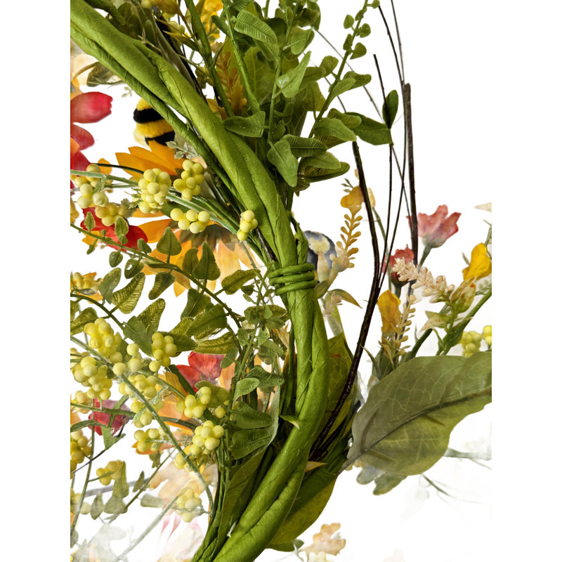 Couronne de tournesol 22 po Miel de tournesol