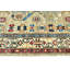 One-of-a-Kind 4' x 6'1" New Age Area Rug in Beige