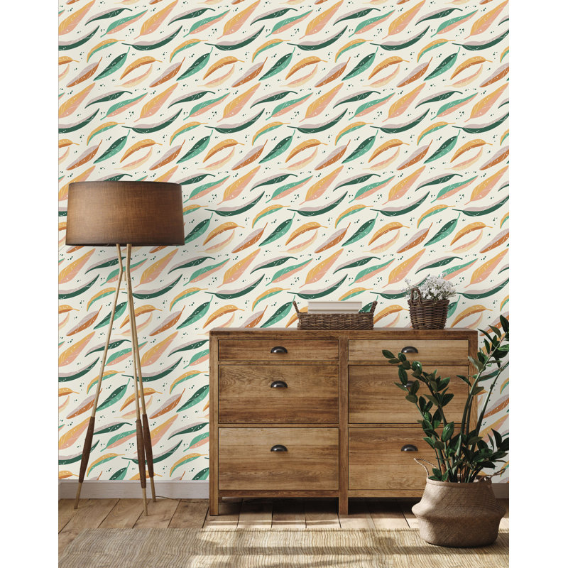 Panneau de papier peint Bella-Louise, L 10,4 po x L 25 po, Papier