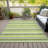 Kinslee Washable Striped Indoor / Outdoor Rug-957647181