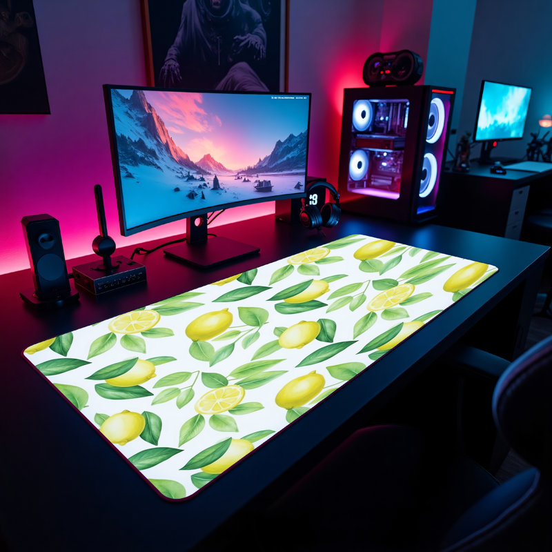Polyester Desk Pad, 31.5x15.5