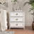 3 Fabric Drawers Nightstand With Metal Frame Set Of 2-1887628312