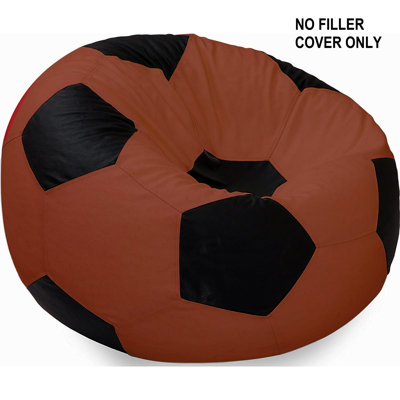 Housse pour fauteuil à billes en similicuir - rembourrage non inclus