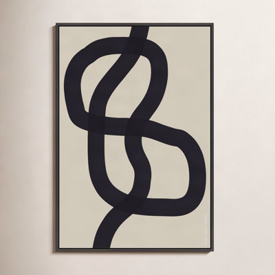 Bombay "Intertwined 1" Print by Romina Gadler
