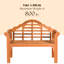 Banc de jardin Daphie