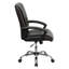 Chaise de bureau pivotante avec accoudoirs LeatherSoft -30772742