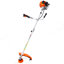 52Cc Weed Wacker alimenté au gaz, multifonction 3 en 1, coupe-bordures, têtes d'attachement de mauvaises herbes de 8 pouces, lame en métal 3T de 10 po, poignée en caoutchouc, bandoulière et sangle inclus, conforme EPA