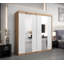 Ayaab 2 Door Manufactured Wood Wardrobe-1045716311
