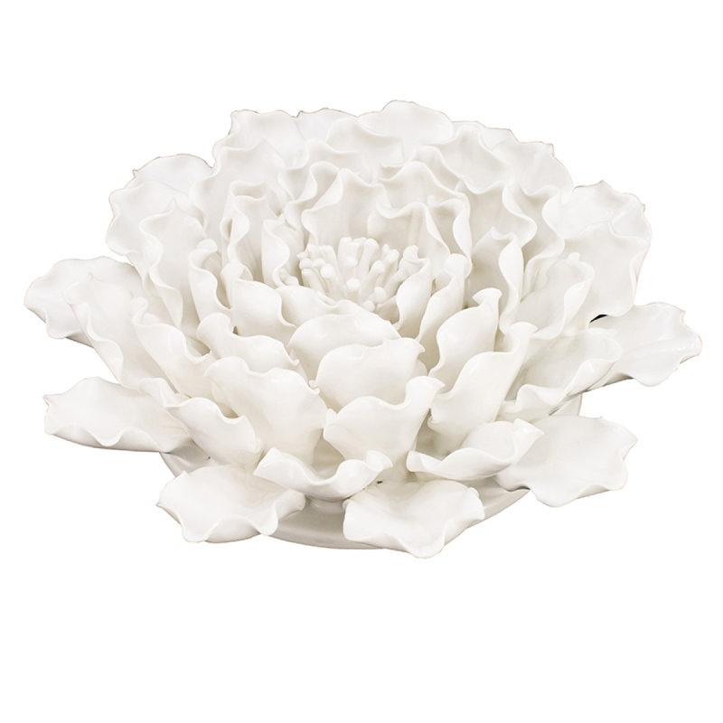 Décoration murale fleur faite à la main D9.3X3 "