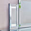L 31 po x H 20 po Miroir de salle de bain pliable en forme de montagne largement utilisé dans les maisons et les bureaux, miroir