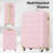 Hardshell Luggage Sets 2Pcs + Bag Spinner Suitcase With TSA Lock Lightweight 20" + 24"