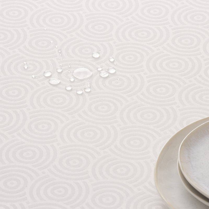 Hayons Dining Linens, White, 180cm W x 140cm L