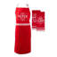Tablier de cuisine santa chef