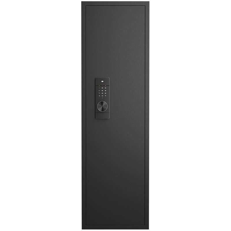 53" Wall Safe For Heirlooms & Valuables With Customized Space And Alarm - Touch Screen, Theft, Secure   In Passports Panel, Storage, Theft