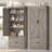 70.3" H Freestanding Bathroom With 2 Drawers-408127760