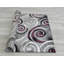 Tapis mauve / gris à motif abstrait Aftan-1527750213