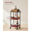 Wood Bar Cart