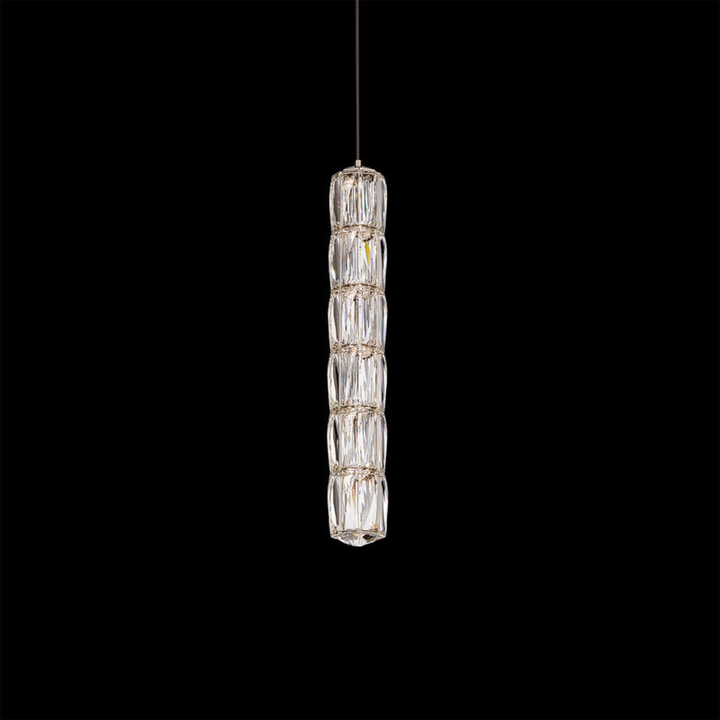 Verve LED 1 Light Crystal Mini Pendant