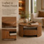 Table basse ronde cannelée Caston-813097793-813097806