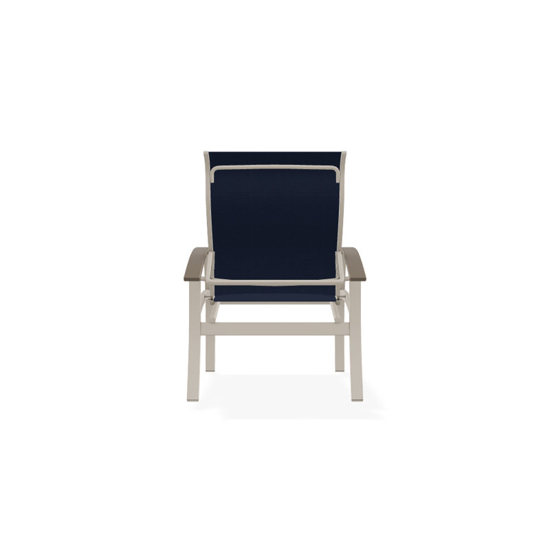 Chaise de patio Askar, Désert, Désert texturé, Bleu marine 13D Sunbrella®