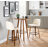Thea 26" Fixed-Height Counter Stools with Bent Wood Legs & Round Footrest-1313103471-1218156621