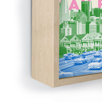 carolineellisart San Francisco I Framed Mini Art Print