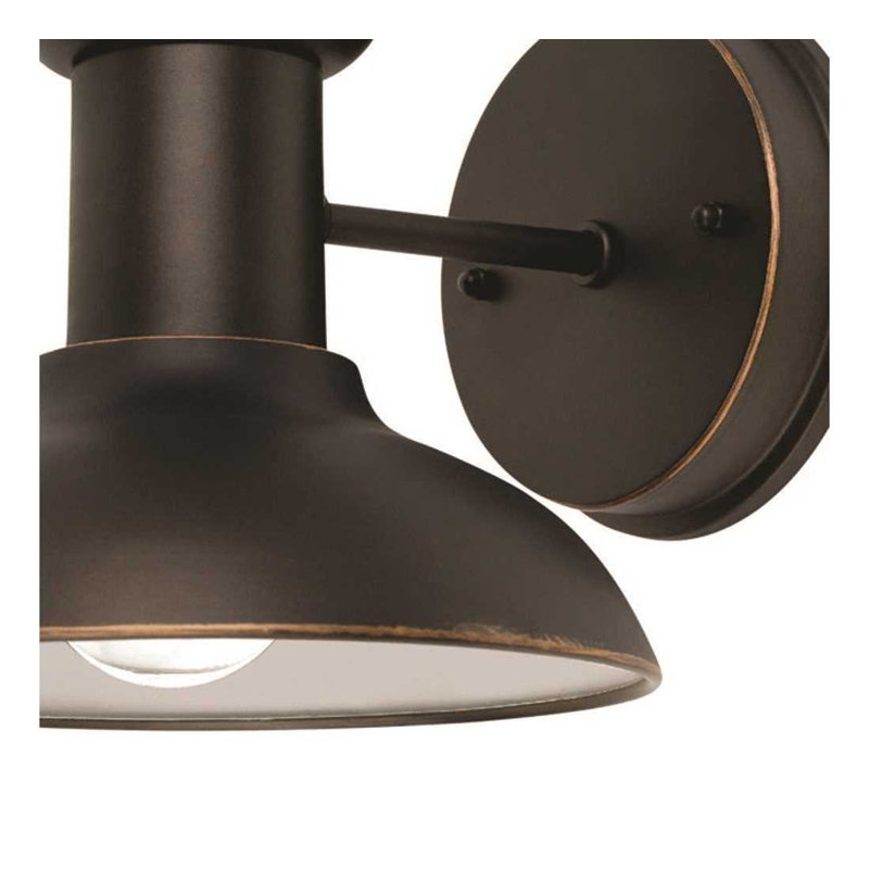 68645EC1CA33473DBFF48E531DA3DCDF Jameson 1-Light Oil Rubbed Bronze Outdoor Wall Lantern Sconce - pack of 2