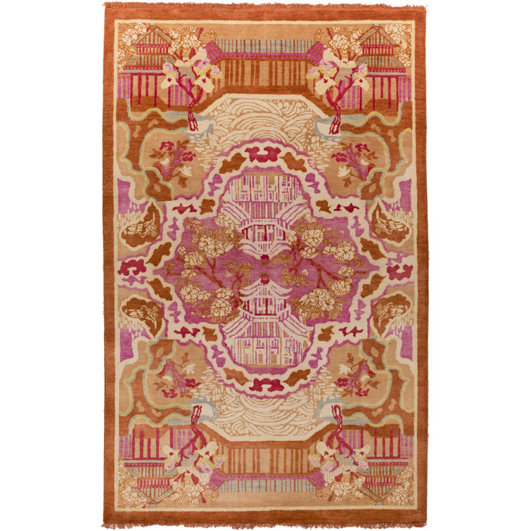 Becket Wool Floral Indoor Rug