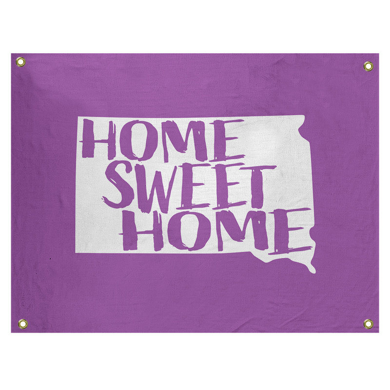 Tapisserie murale south dakota south the home, H 26 po x l 36 po, Violet