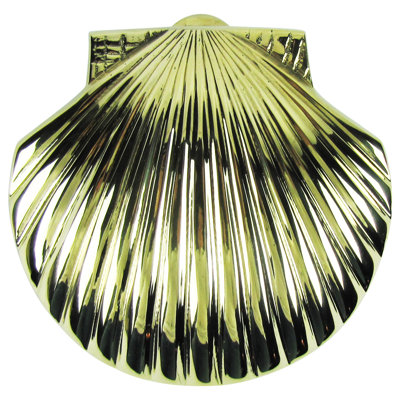 Scallop Seashell Life Door Knocker