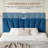 Velvet Upholstered Platform Bed Frame With Tufted Headboard And Nailhead Trim, Adjustable Height, No Box Spring Needed-910085849-910085840
